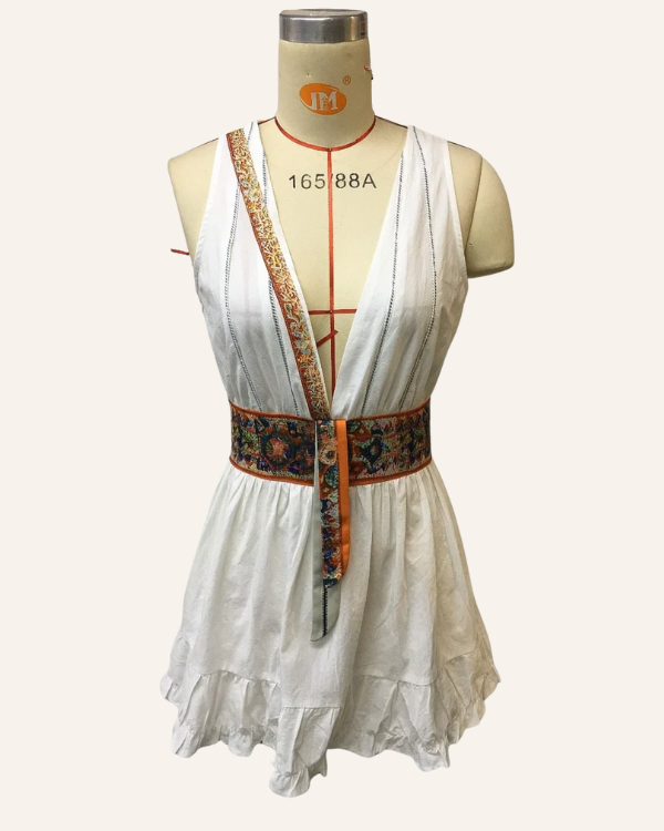 Damen Einteiler Rüschen Ibiza Style Einteiler Jumpsuit 