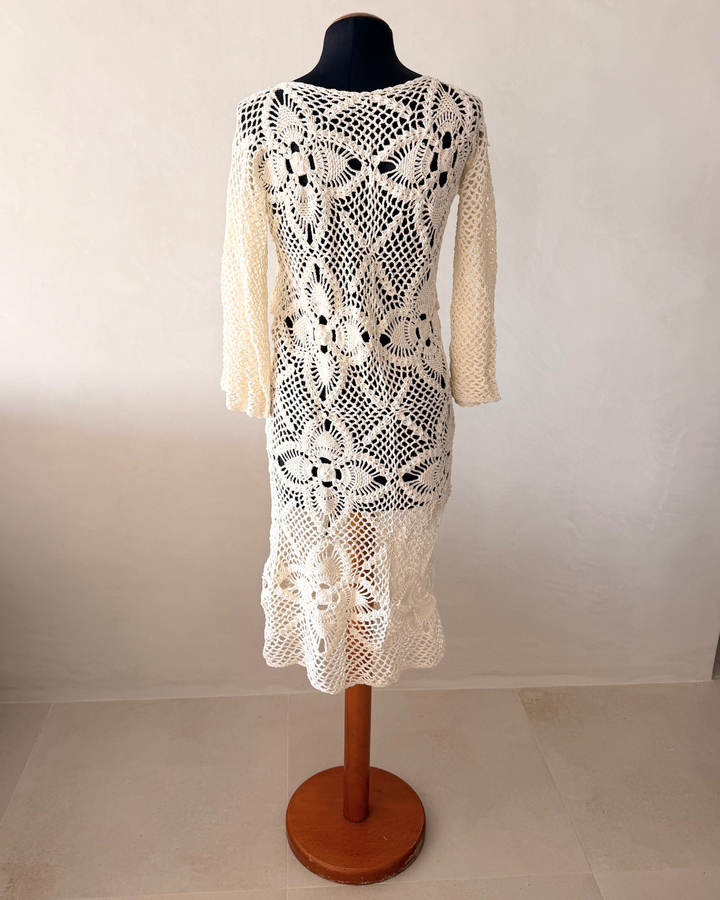 Boho Häkelkleid für Strand und Sommer