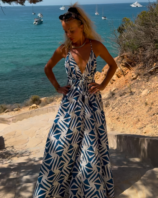 Maxikleid Blue Paloma