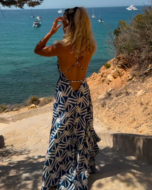 Maxikleid Blue Paloma