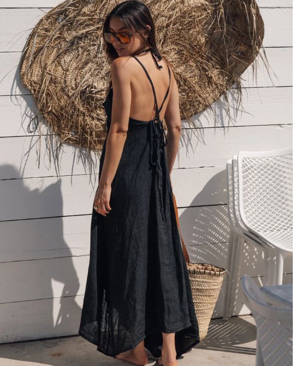 Leinen Kleid Caro