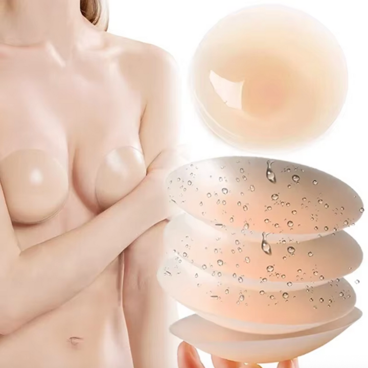 Unsichtbare Nippelabdeckung Damen | Silikon Nippelpads Nippelsticker 