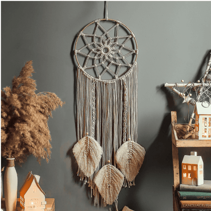 Traumfänger für dein Zuhause - Grosse stillvolle Boho Traumfänger 