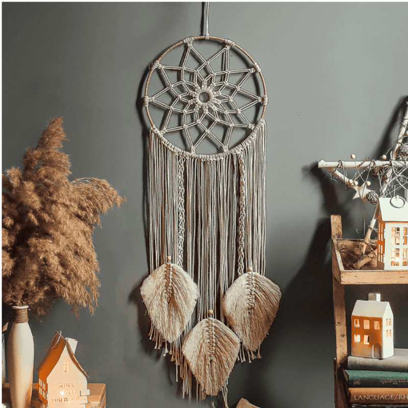 Traumfänger für dein Zuhause - Grosse stillvolle Boho Traumfänger 