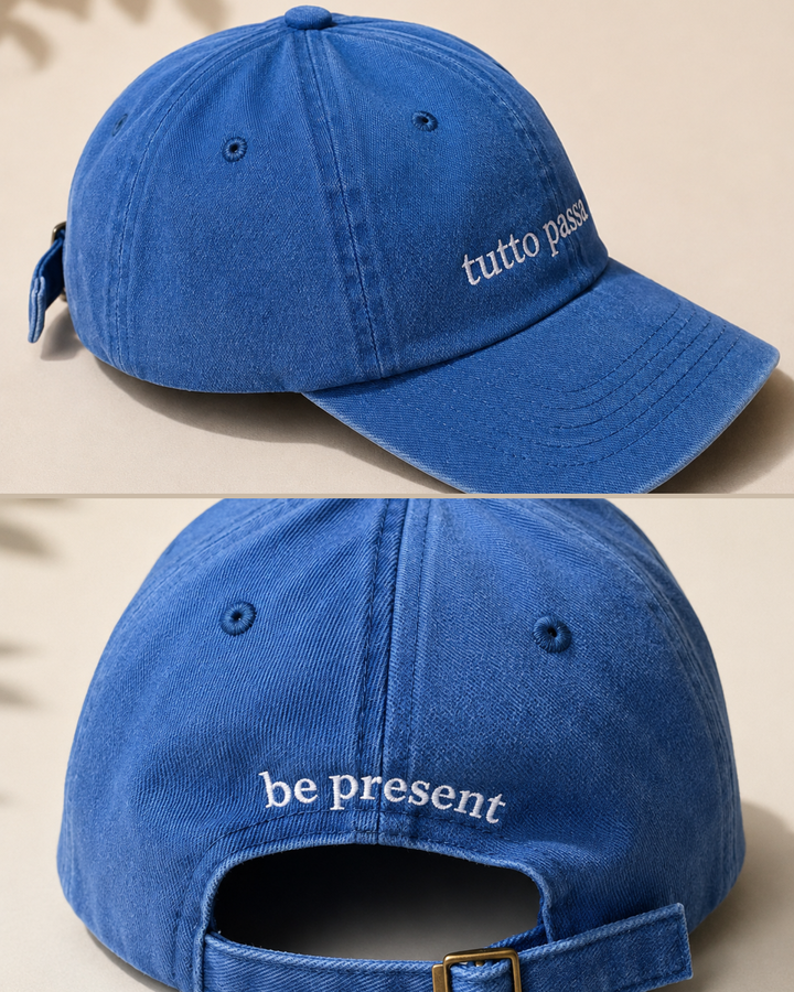 Tutto passa Cappy Kopfbedeckung in washed vintage look 