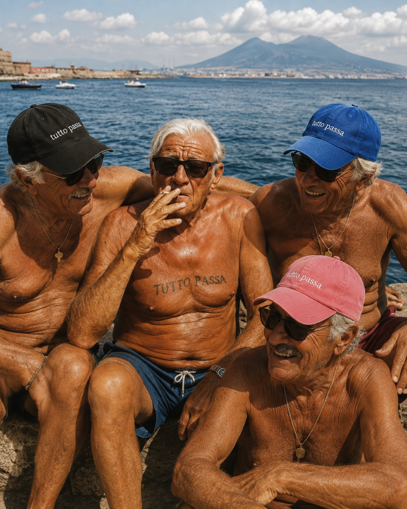 tutto passa caps in diversen farben | das Kult Käppli 