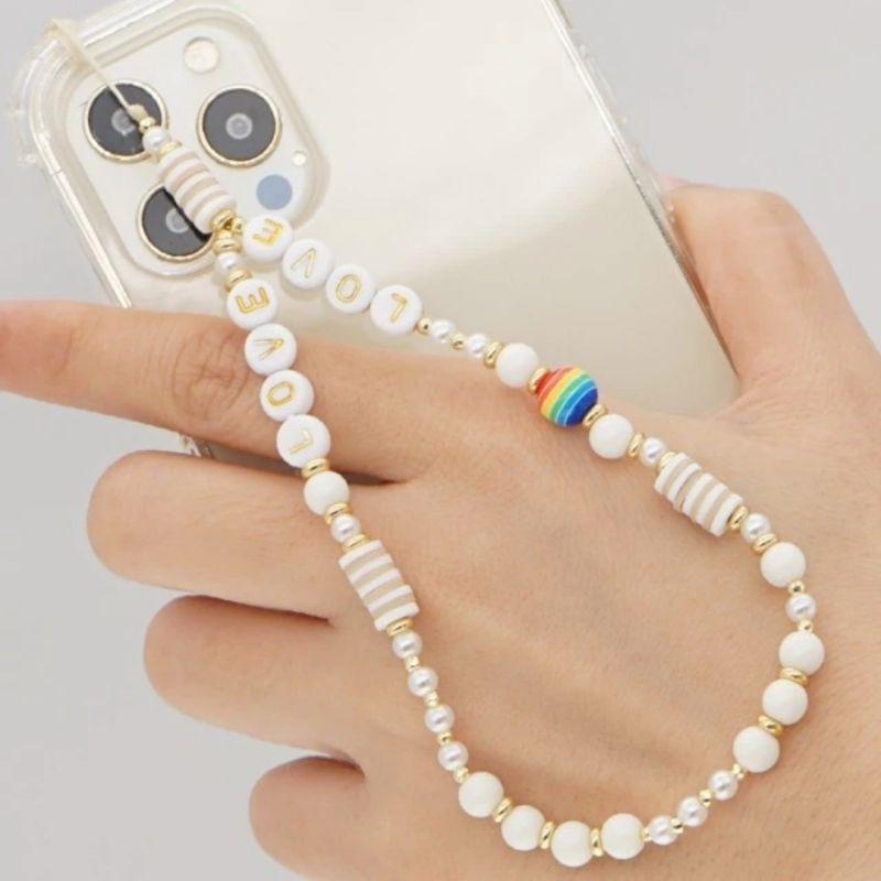 Smartphone Kette Golden Rainbow