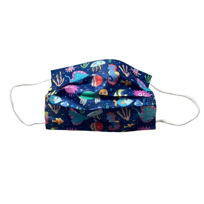 Einwegmasken für Kinder Under the sea