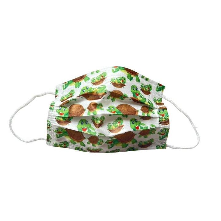 Farbige Kindermasken Einwegmasken fuer Kinder Kinder Hygienemasken mit Schildkroeten 