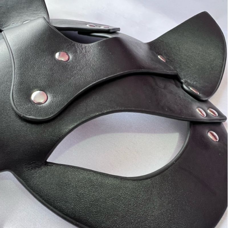 Kinky Kunstleder Maske Hey Cat
