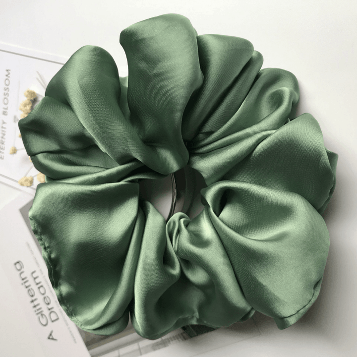 Gruenes Scrunchie Haargummi Schweiz kaufen