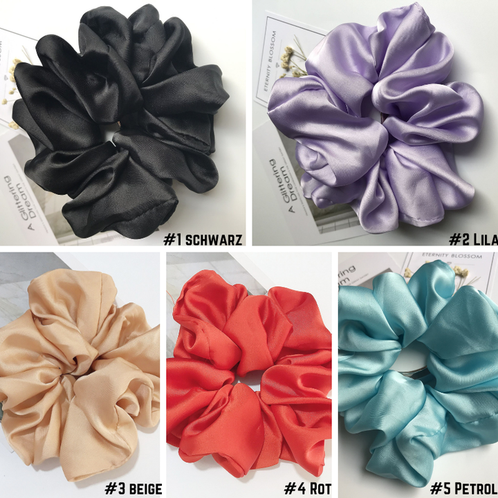 Scrunchie Haargummi in diversen Farben