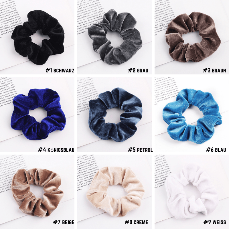 Samt Haargummi Scrunchie Mariposa