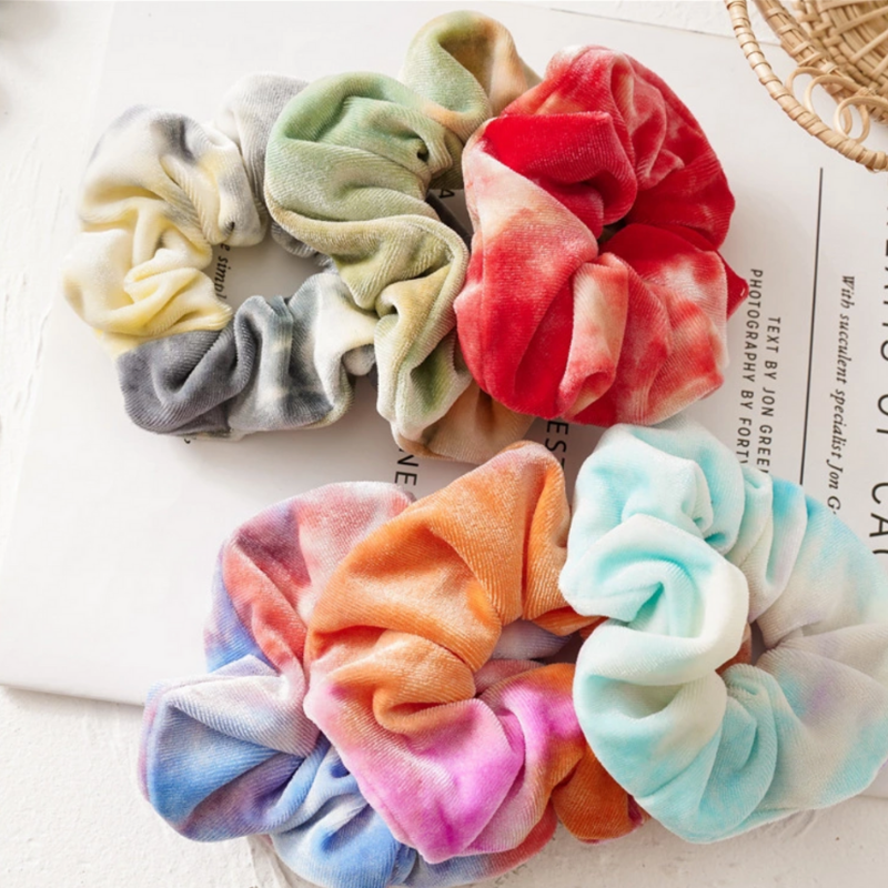 Scrunchie Velvet Batik
