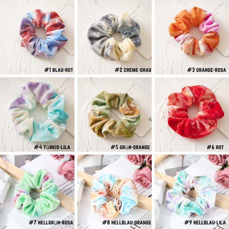 Scrunchie Velvet Batik