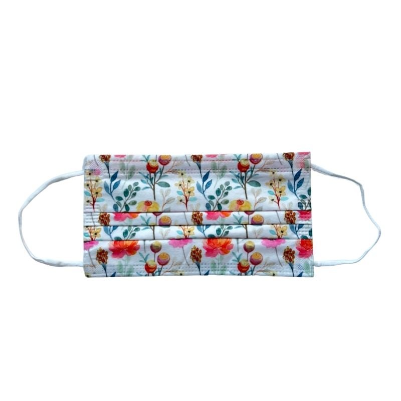 Hygienemasken Blumen Garten