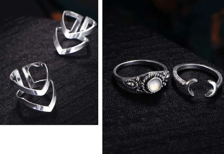 Ring Set Peace & Faith