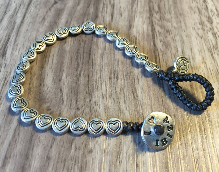 Armband doble corazón