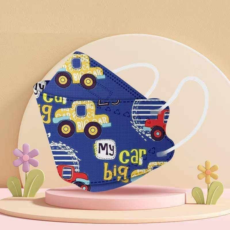 Kinder Fischform Schutzmasken Big Car