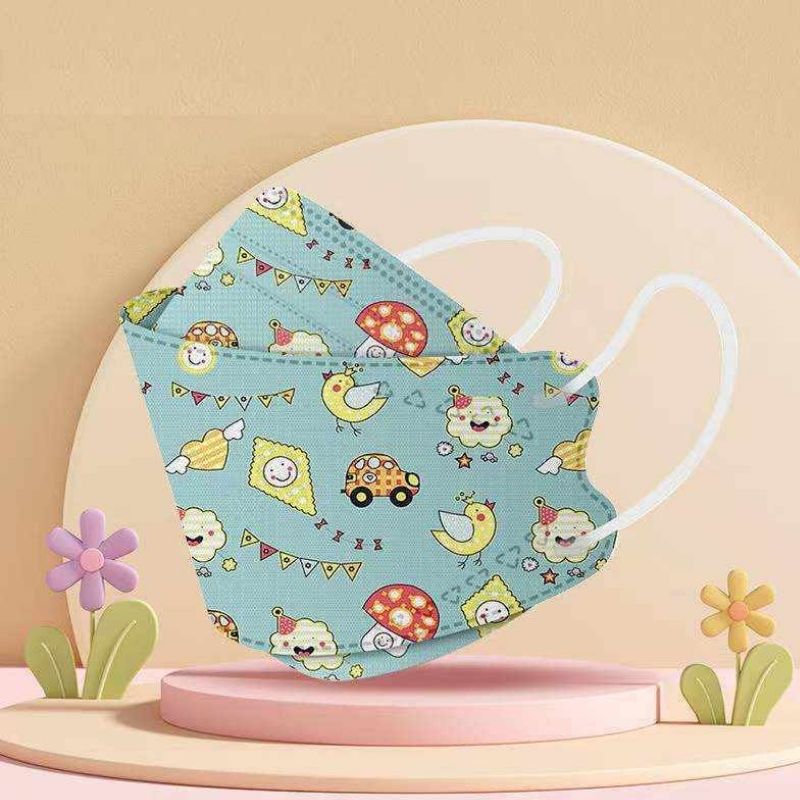 Fisch Form Kinder Schutzmasken Happy Party