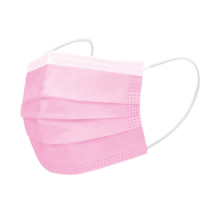 Pinke Einwegmaske Hygienemaske Atemschutz - gepruefte und zertifizierte Einwegmasken Schweiz kaufen